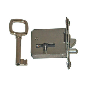 Serratura a mortasa per imposte scorrevoli - 25 mm. - SX