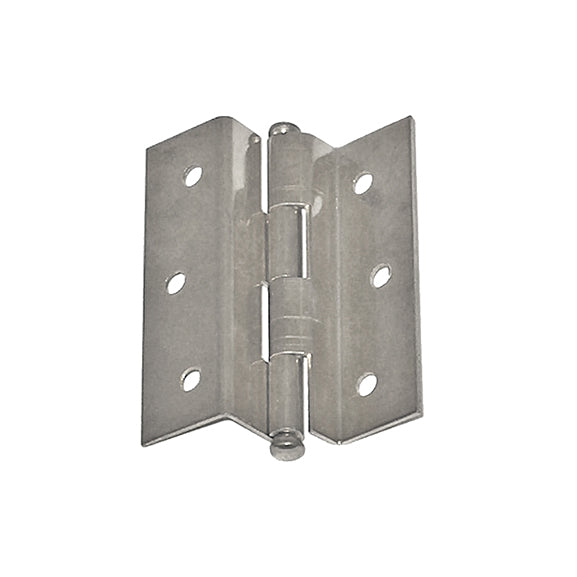 Cerniere collo alto - 50 x 40 mm. SX - nichelato - 2 pz.