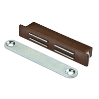 Chiusure magnetiche da incasso - forza 8 kg. - bianco - 2 pz.