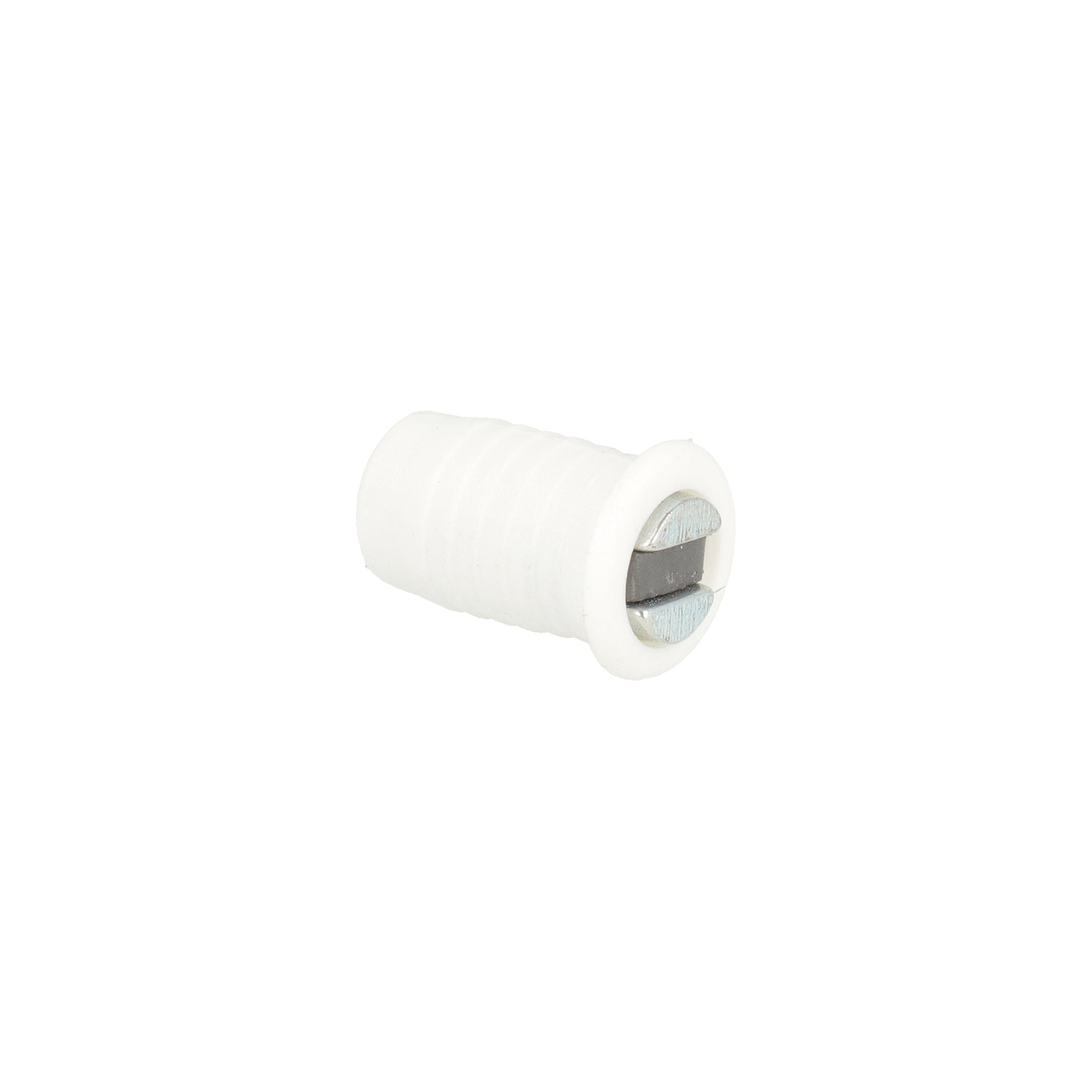 Chiusure magnetiche ad incasso - Ã˜ 12 mm. - bianco - 4 pz.