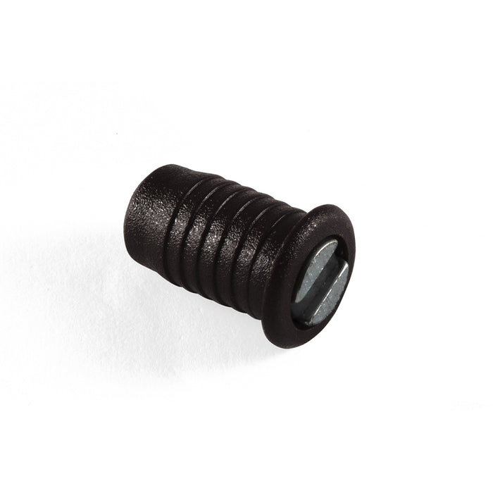 Chiusure magnetiche ad incasso - Ã˜ 14 mm. - nero - 4 pz.