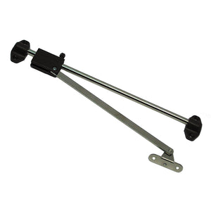 Asta frenata per ante a ribalta - 256 mm. - nero