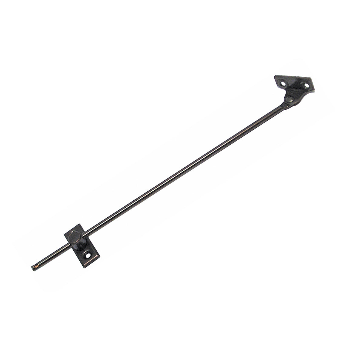 Asta tonda per ante a ribalta - 250 mm. - bronzato