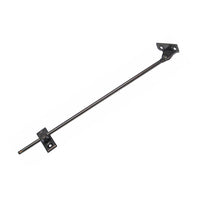 Asta tonda per ante a ribalta - 250 mm. - bronzato