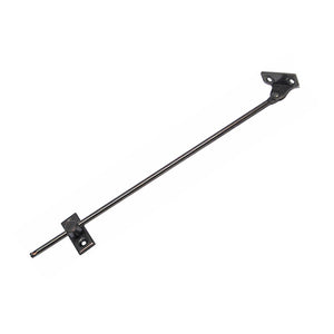 Asta tonda per ante a ribalta - 250 mm. - bronzato