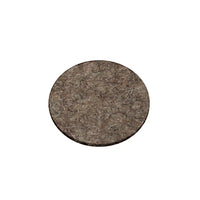 Feltrini adesivi tondi in lana - Ã˜ 17 mm. - bianco - 32 pz.