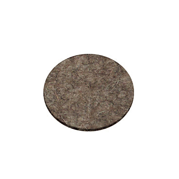 Feltrini adesivi tondi in lana - Ã˜ 17 mm. - bianco - 32 pz.