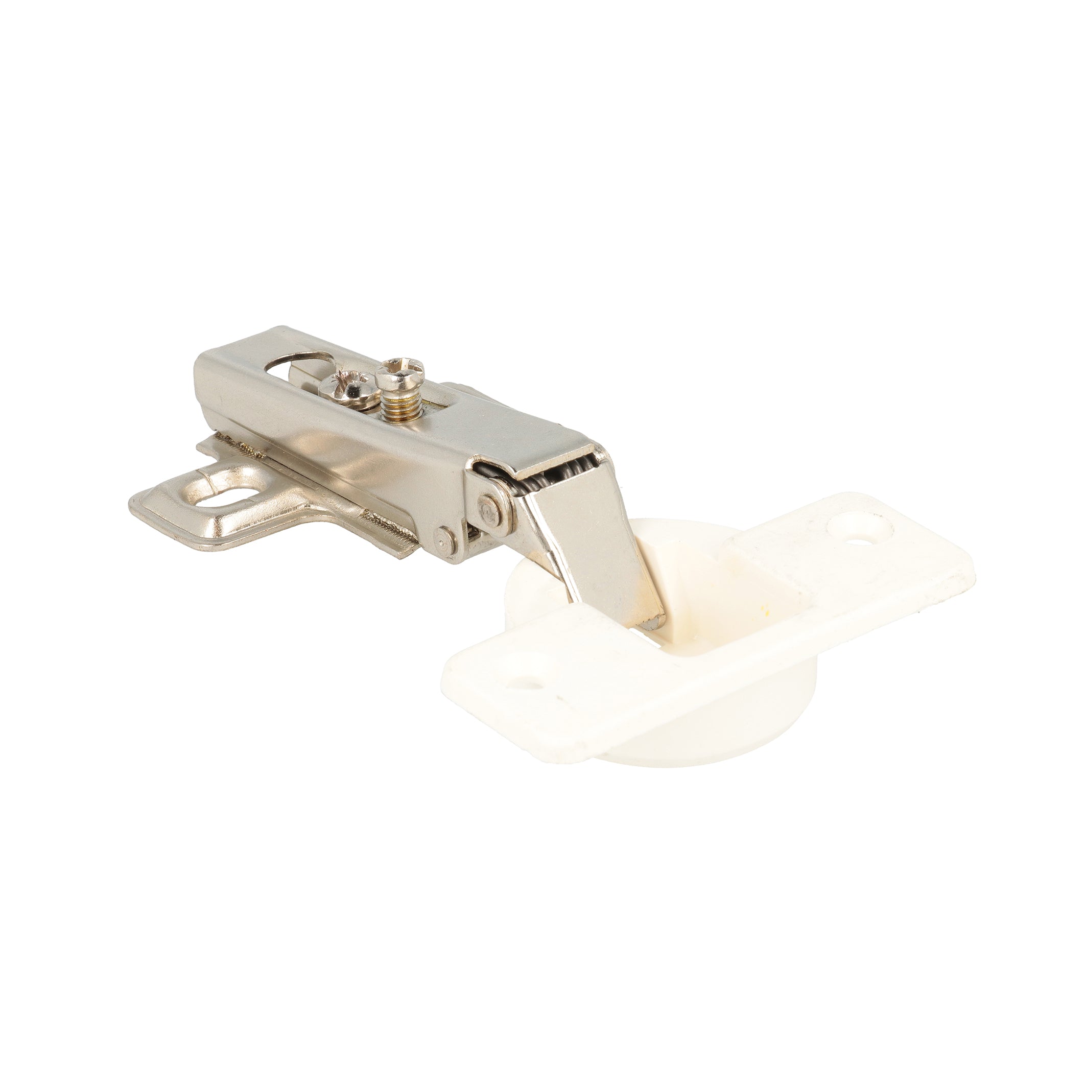 Cerniere apertura 95Â° - Ã˜ 35 - collo basso - bianca - 2 pz.