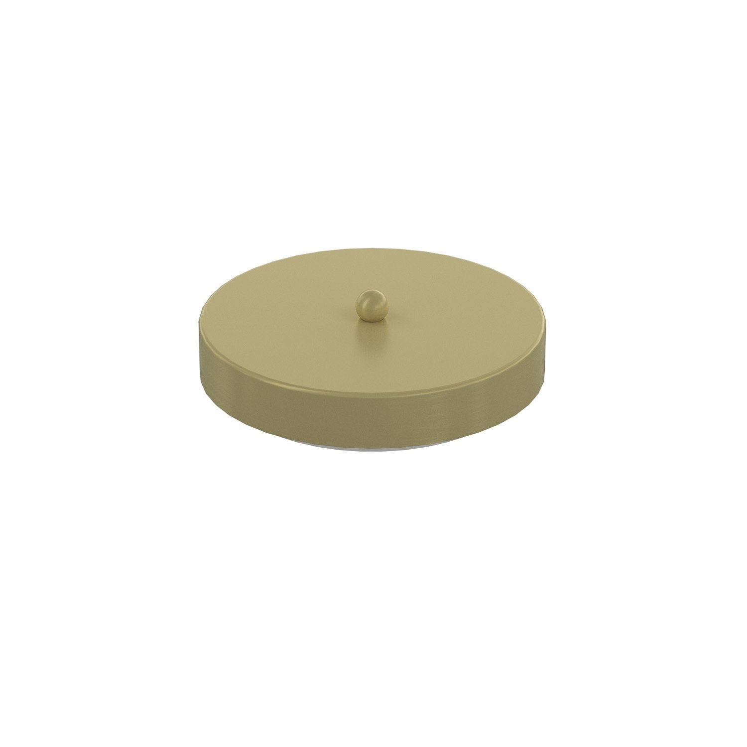 Rosone Tondo Multiforo Metallo Ottone 7 Uscite D10Cm