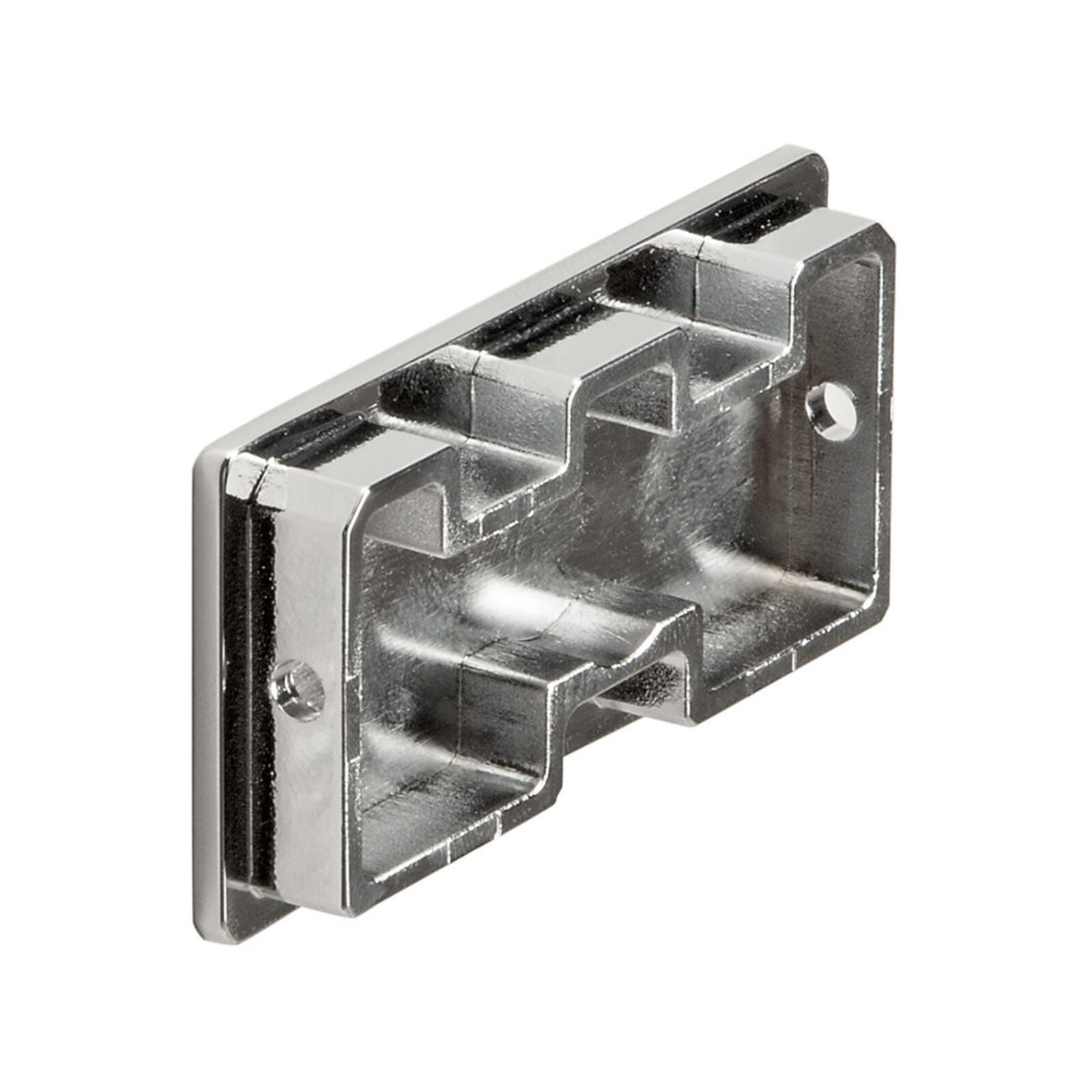 Inda - Kit fissaggio ad incollo a parete Lea cromato