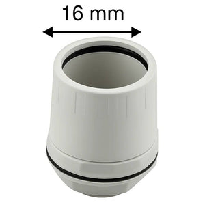 Faeg raccordo per tubo rigido ip65 passo metrico 1,5 *** diametro 16 millimetri, confezione 1