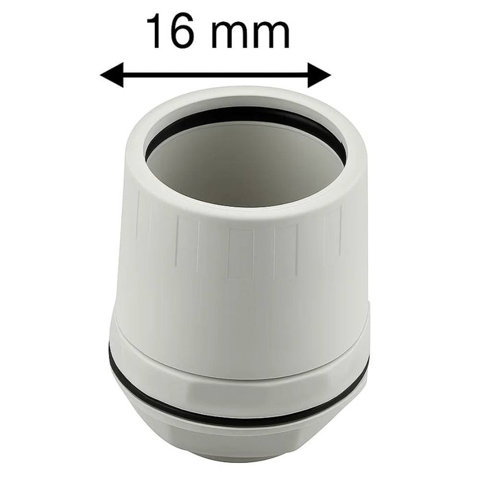 Faeg raccordo per tubo rigido ip65 passo metrico 1,5 *** diametro 16 millimetri, confezione 1