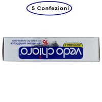 Vedo chiaro salviettine umidificate per la pulizia degli occhiali 5 confezioni da 16 salviettine