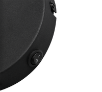 Applique, canapa e metallo, naturale e nero, H 32 cm, Hive