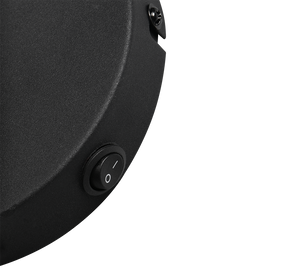 Applique, canapa e metallo, naturale e nero, H 32 cm, Hive