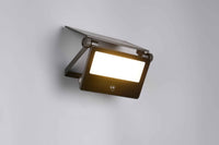 Faro da esterno LED, solare, c/sensore movimento, nero, L 21 cm, Moura