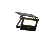 Faro da esterno LED, solare, c/sensore movimento, nero, L 15 cm, Moura