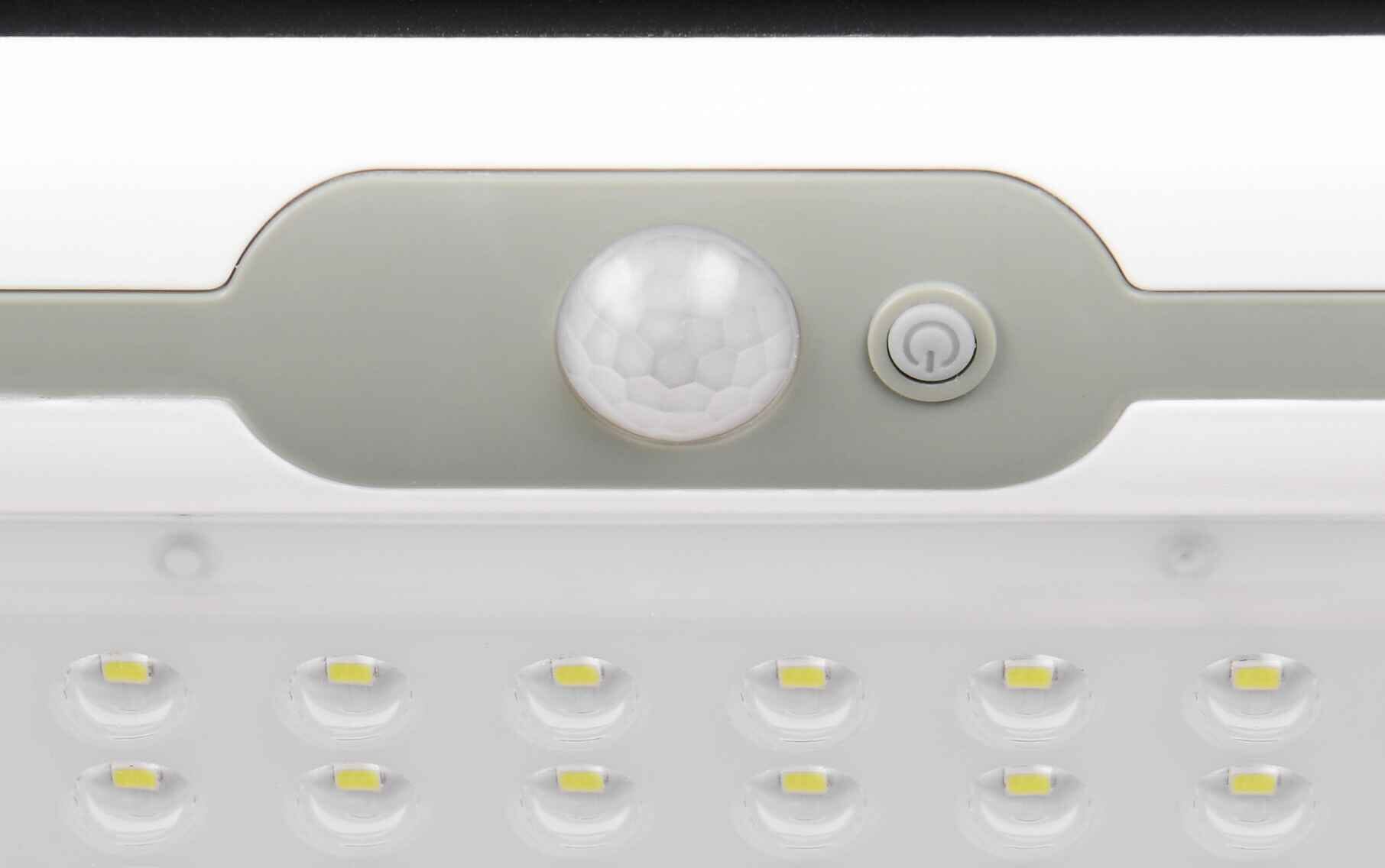 Faro da esterno LED, solare, c/sensore crepuscolare, bianco, L 23 cm, Macapa