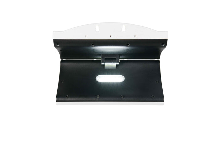 Faro da esterno LED, solare, c/sensore crepuscolare, bianco, L 23 cm, Macapa