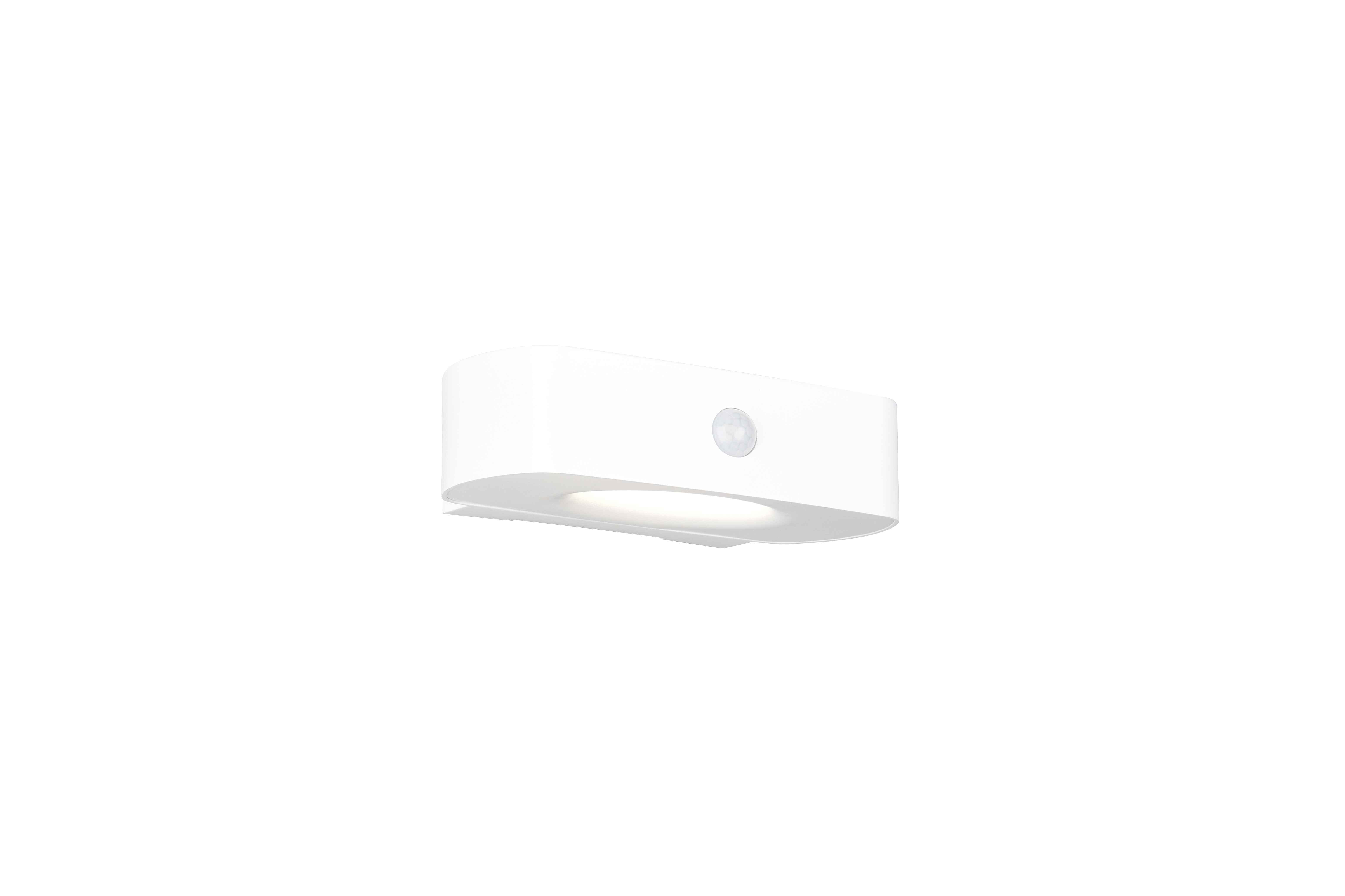 Applique da esterno LED, solare, c/sensori, bianco, L 22 cm, Bilbao