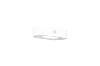 Applique da esterno LED, solare, c/sensori, bianco, L 22 cm, Bilbao