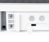 Applique da esterno LED, solare, c/sensori, bianco, L 22 cm, Bilbao