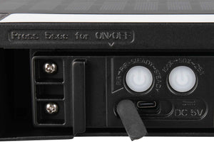 Applique da esterno LED, solare, c/sensori, nero, L 22 cm, Bilbao