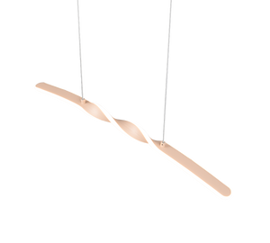 Lampada a sospensione LED, metallo, sabbia, L 80 cm, Ginko