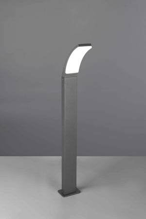 Palo alto da esterno LED, alluminio, antracite, H 100 cm, Beja