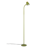 Piantana LED, plastica, verde, H 145 cm, Pongo