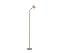 Piantana LED, plastica, beige, H 145 cm, Pongo