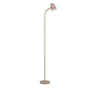 Piantana LED, plastica, beige, H 145 cm, Pongo
