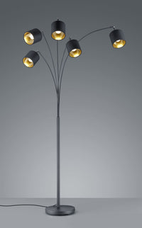 Lampada da terra ad arco Tommy