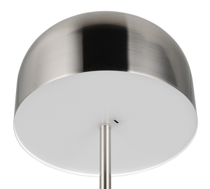 Piantana LED ricaricabile, metallo, acciaio, H 147 cm, Jeff