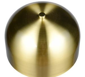 Piantana LED ricaricabile, metallo, ottone, H 147 cm, Jeff