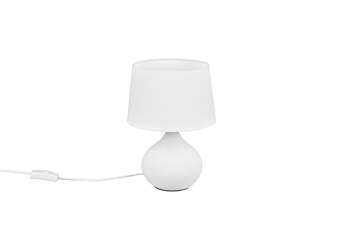 Lampada da tavolo Martin bianco