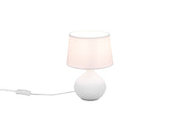Lampada da tavolo Martin bianco