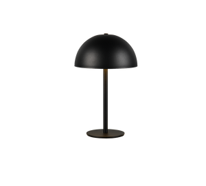 Lampada da tavolo LED, metallo, nero opaco, 13x21x13 cm, Munoz