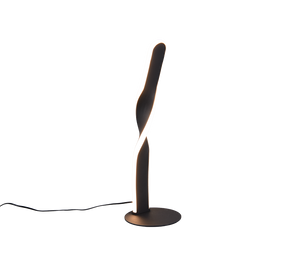 Lampada da tavolo LED, metallo, bianco, H 41 cm, Ginko