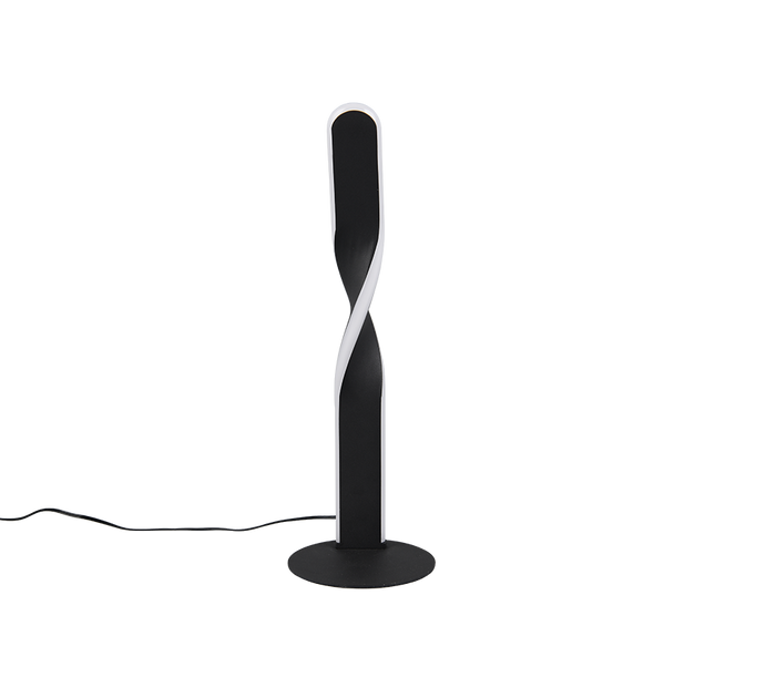 Lampada da tavolo LED, metallo, bianco, H 41 cm, Ginko