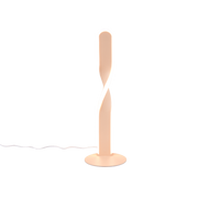 Lampada da tavolo LED, metallo, bianco, H 41 cm, Ginko