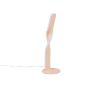 Lampada da tavolo LED, metallo, bianco, H 41 cm, Ginko