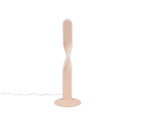 Lampada da tavolo LED, metallo, bianco, H 41 cm, Ginko