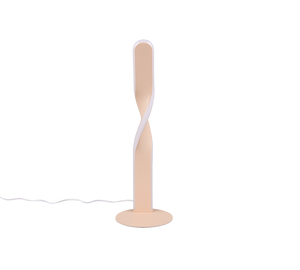 Lampada da tavolo LED, metallo, bianco, H 41 cm, Ginko