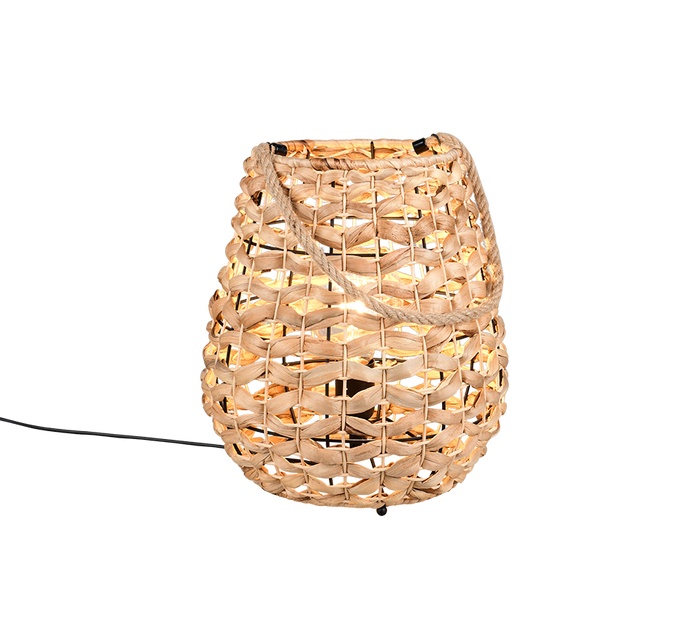 Lampada da tavolo appendibile, giacinto d'acqua, D 30 cm, Jean