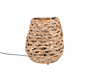 Lampada da tavolo appendibile, giacinto d'acqua, D 30 cm, Jean