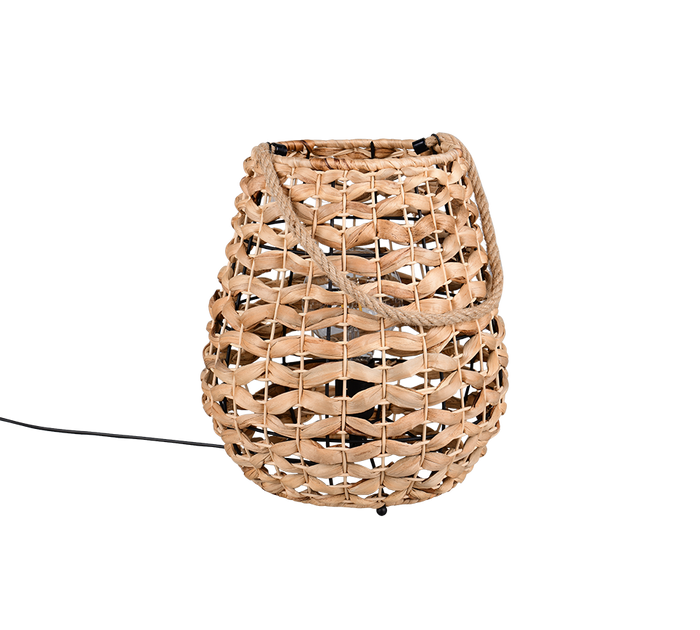 Lampada da tavolo appendibile, giacinto d'acqua, D 30 cm, Jean