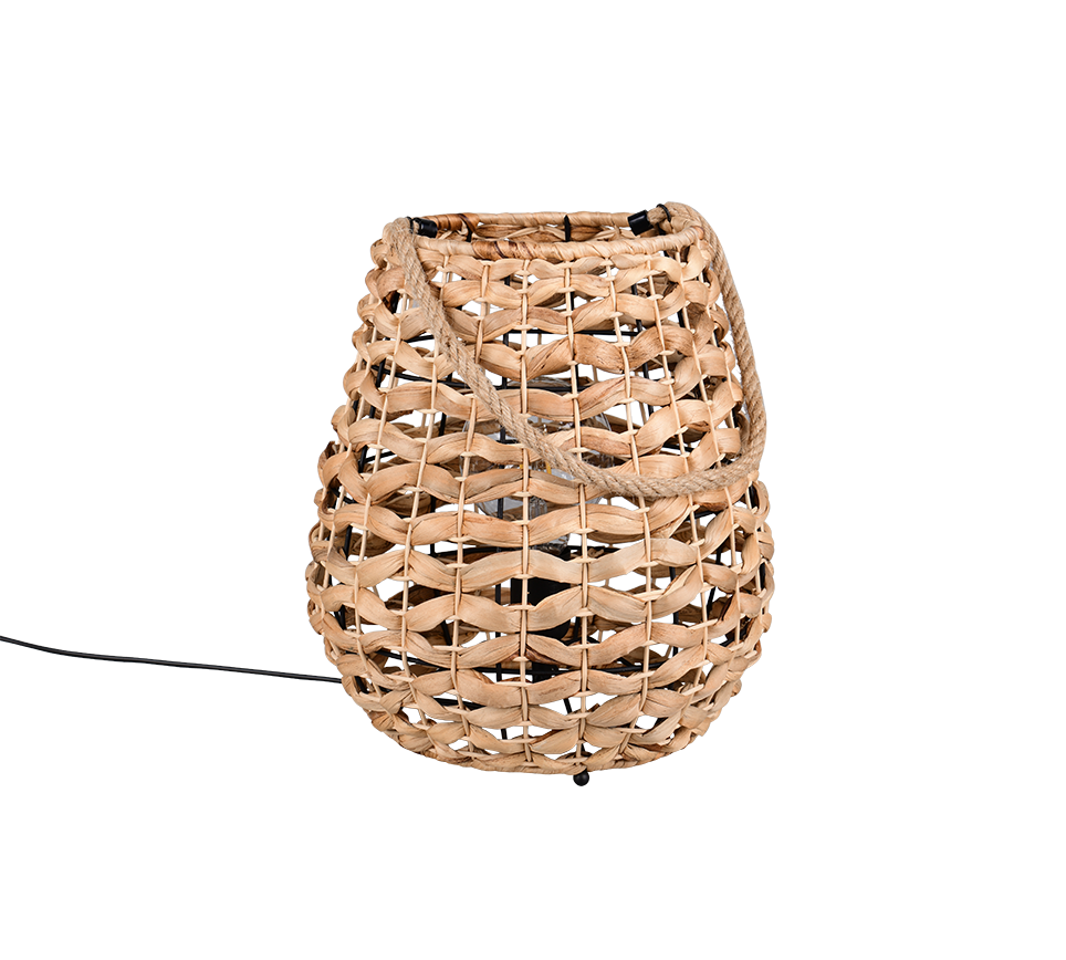 Lampada da tavolo appendibile, giacinto d'acqua, D 30 cm, Jean