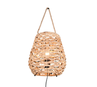 Lampada da tavolo appendibile, giacinto d'acqua, D 30 cm, Jean