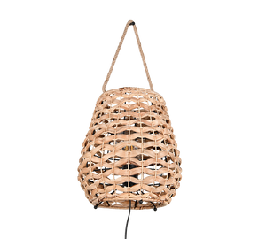 Lampada da tavolo appendibile, giacinto d'acqua, D 30 cm, Jean